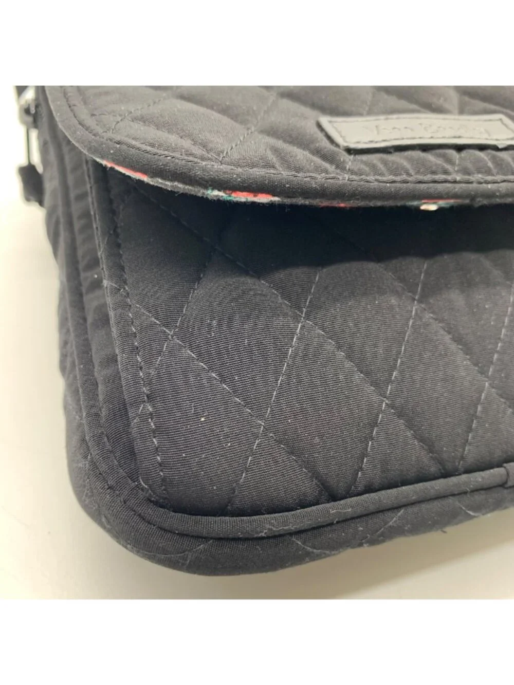 Vera Bradley Black Mini Hipster Crossbody Bag - Picture 6 of 10